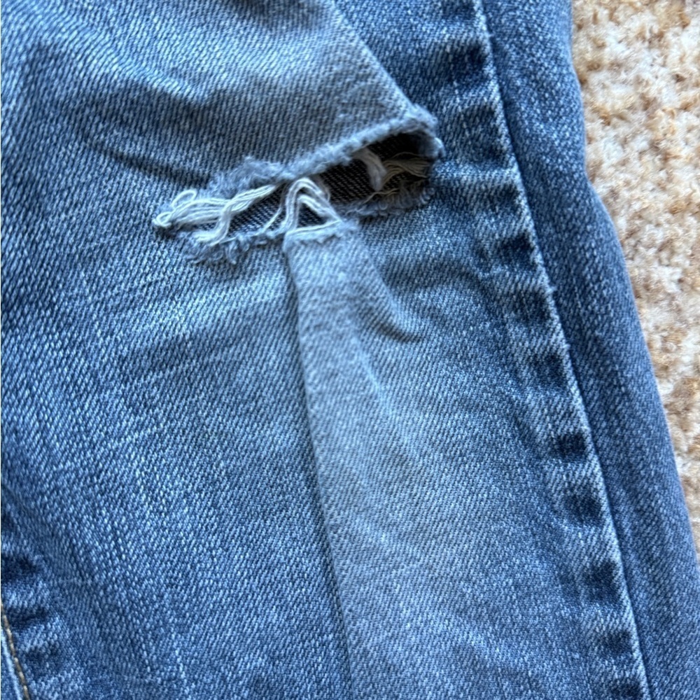 Boys Mini Boden Jeans size 10, distressed and intentional rip in jeans - Picture 3 of 6